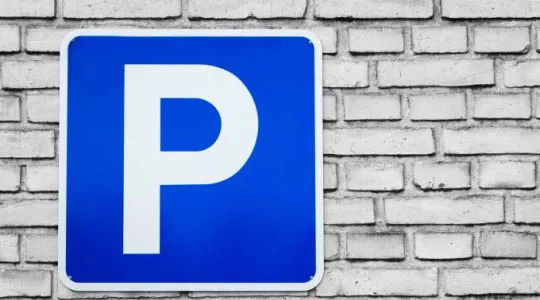 Parking sign