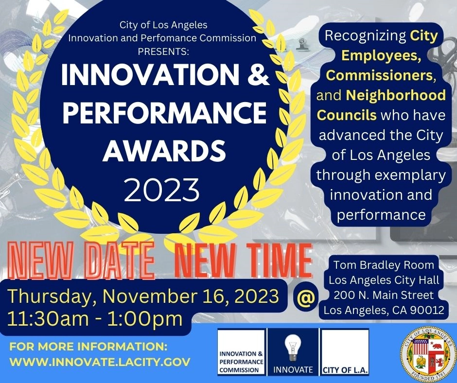 Innovation and Performance Awards 2023 Nomination Form